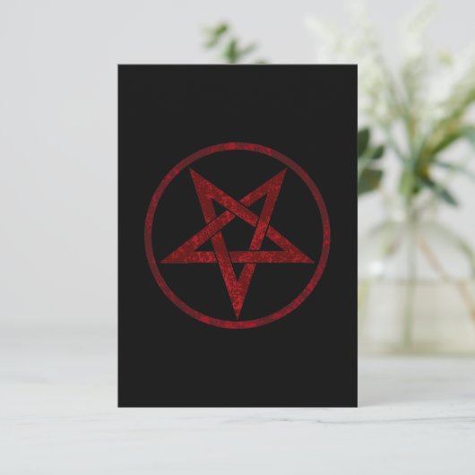 Red Devil Pentagram (Standing Front)