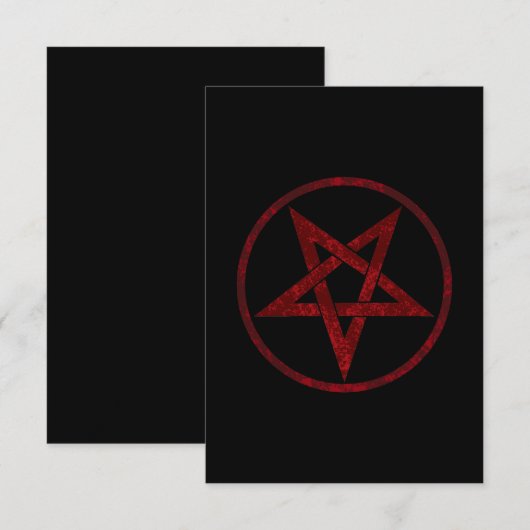 Red Devil Pentagram (Front/Back)