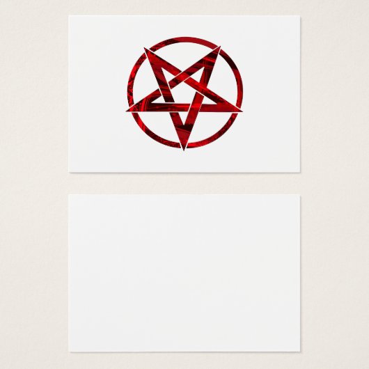 Red Devil Pentagram (Front & Back)