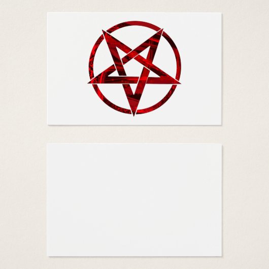 Red Devil Pentagram (Front & Back)