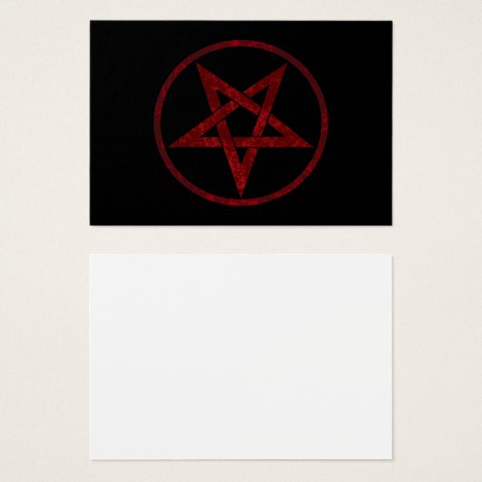 Red Devil Pentagram (Front & Back)