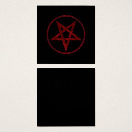 Red Devil Pentagram (Front & Back)