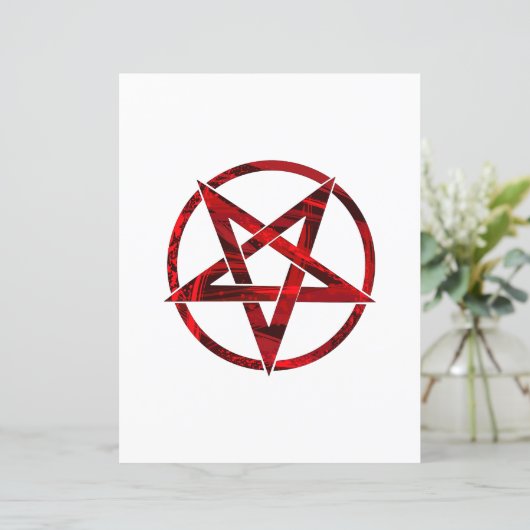Red Devil Pentagram (Standing Front)