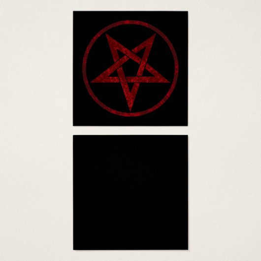 Red Devil Pentagram (Front & Back)
