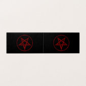Red Devil Pentagram (Outside Unfolded)