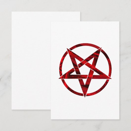 Red Devil Pentagram (Front/Back)