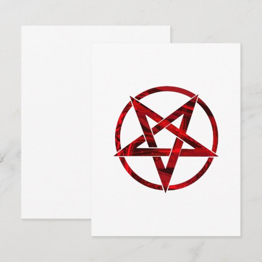Red Devil Pentagram (Front/Back)