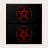 Red Devil Pentagram (Outside Unfolded)
