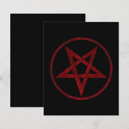 Red Devil Pentagram (Front/Back)