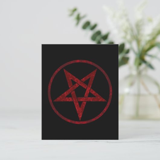 Red Devil Pentagram (Standing Front)