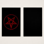 Red Devil Pentagram (Front & Back)