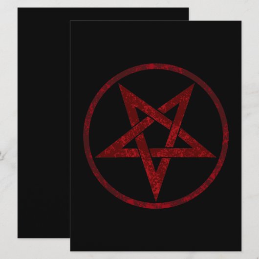 Red Devil Pentagram (Front/Back)