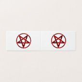 Red Devil Pentagram (Outside Unfolded)