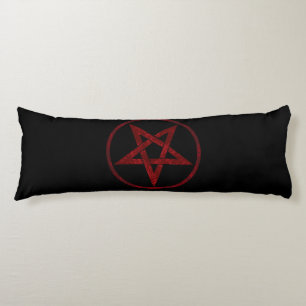 Red Devil Pentagram Body Pillow