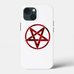 Red Devil Pentagram iPhone 13 Mini Case