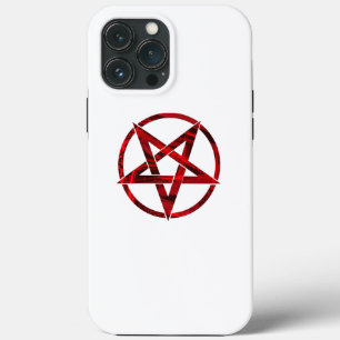 Red Devil Pentagram iPhone 13 Pro Max Case