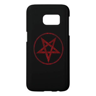 Red Devil Pentagram Samsung Galaxy S7 Case