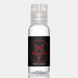 Red Devil Pentagram Hand Sanitizer