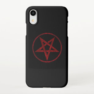 Red Devil Pentagram iPhone XR Case