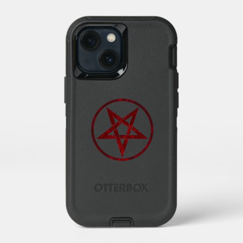 Red Devil Pentagram iPhone 13 Mini Case