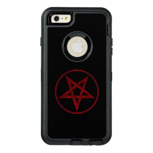 Red Devil Pentagram OtterBox Defender iPhone Case