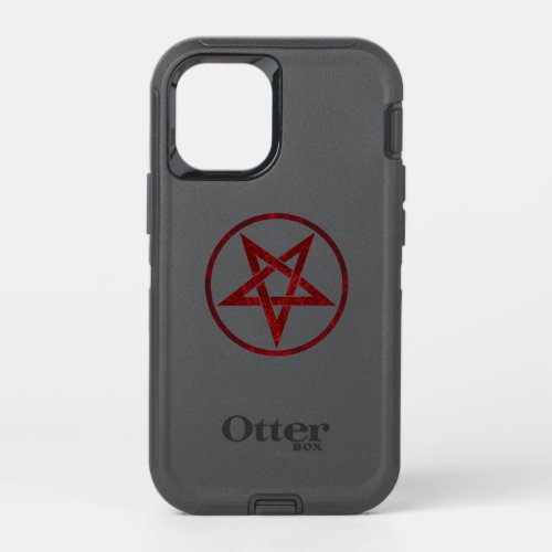 Red Devil Pentagram OtterBox Defender iPhone 12 Mini Case