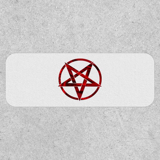 Red Devil Pentagram Patch (Front)