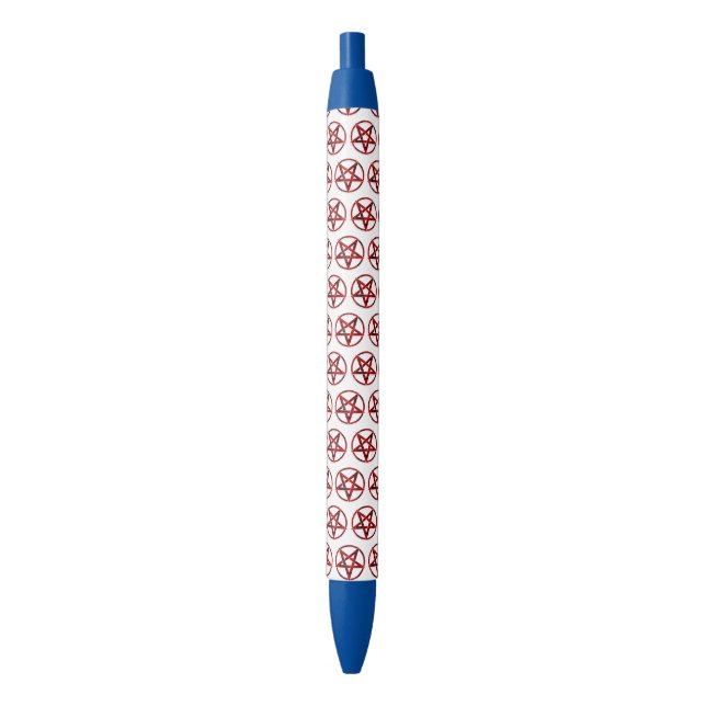 Red Devil Pentagram Pen (Front Vertical)
