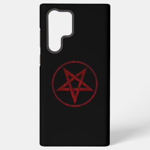 Red Devil Pentagram Samsung Galaxy S22 Ultra Case
