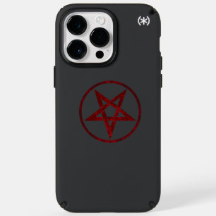 Red Devil Pentagram Speck iPhone 14 Pro Max Case