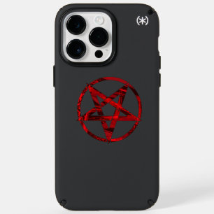 Red Devil Pentagram Speck iPhone 14 Pro Max Case