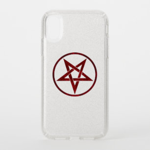 Red Devil Pentagram Speck iPhone XR Case