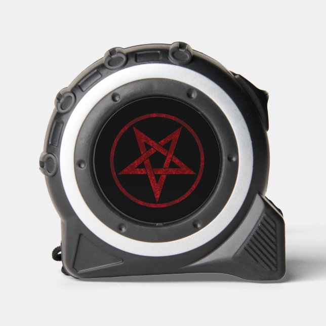 Red Devil Pentagram Tape Measure (Front)