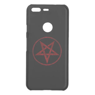 Red Devil Pentagram Uncommon Google Pixel Case