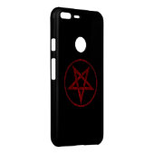 Red Devil Pentagram Uncommon Google Pixel XL Case (Back/Right)