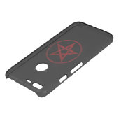 Red Devil Pentagram Uncommon Google Pixel XL Case (Top)