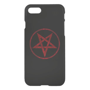 Red Devil Pentagram iPhone SE/8/7 Case