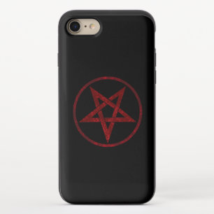 Red Devil Pentagram iPhone 8/7 Slider Case