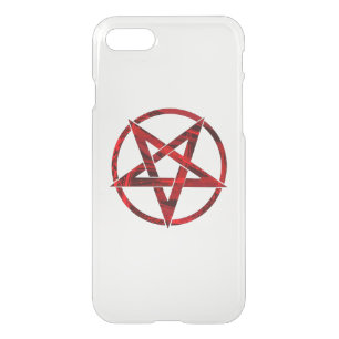 Red Devil Pentagram iPhone SE/8/7 Case