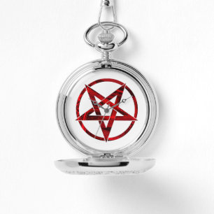 Red Devil Pentagram Watch