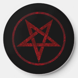 Red Devil Pentagram Wireless Charger