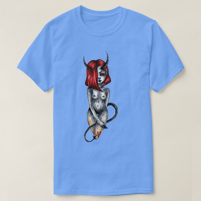 red devil T-Shirt (Design Front)