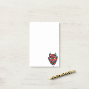 Red Devil Vintage Halloweenies Post-it Notes