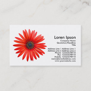 Red Devil - White Business Card