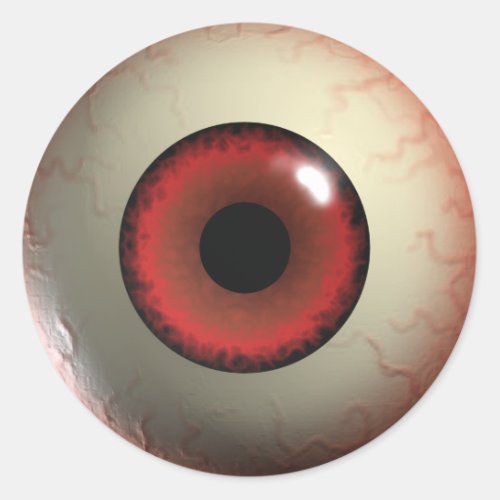 Red Devils Eye Stickers