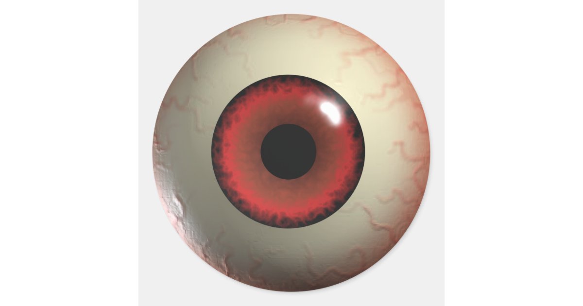 Red Devil's Eye Stickers