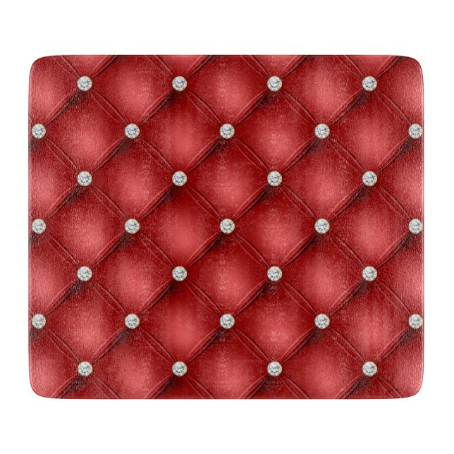 Red Diamond Cutting Board (Front)