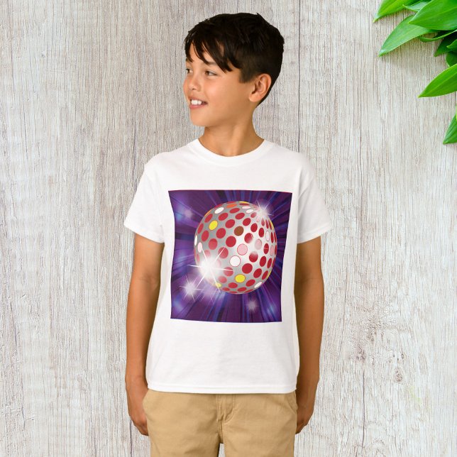 Red Disco Ball T-Shirt (Creator Uploaded)