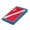 Red diving flag Trifold velcro Wallet for diver