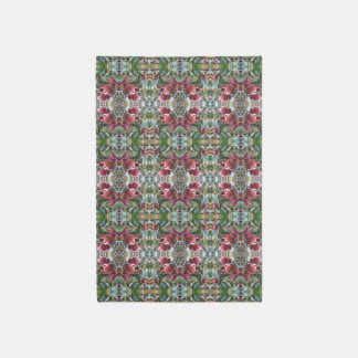 Red Dogwood Fruit Nature Abstract  Rug